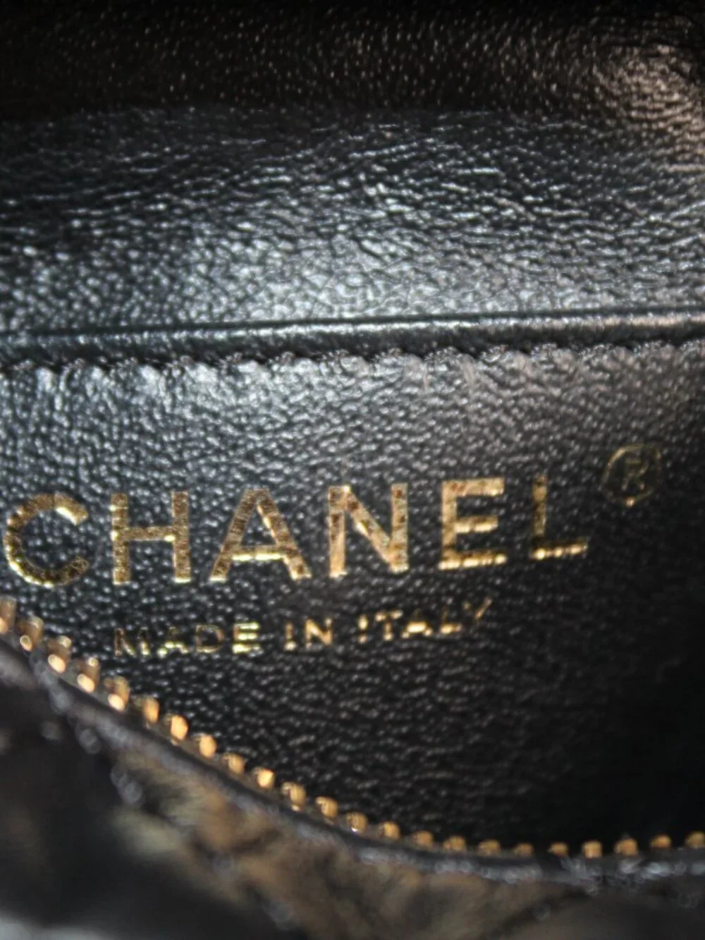 Chanel Black Leather 2.55 Reissue Camera Case Crossbody Zip Top Shoulder Bag